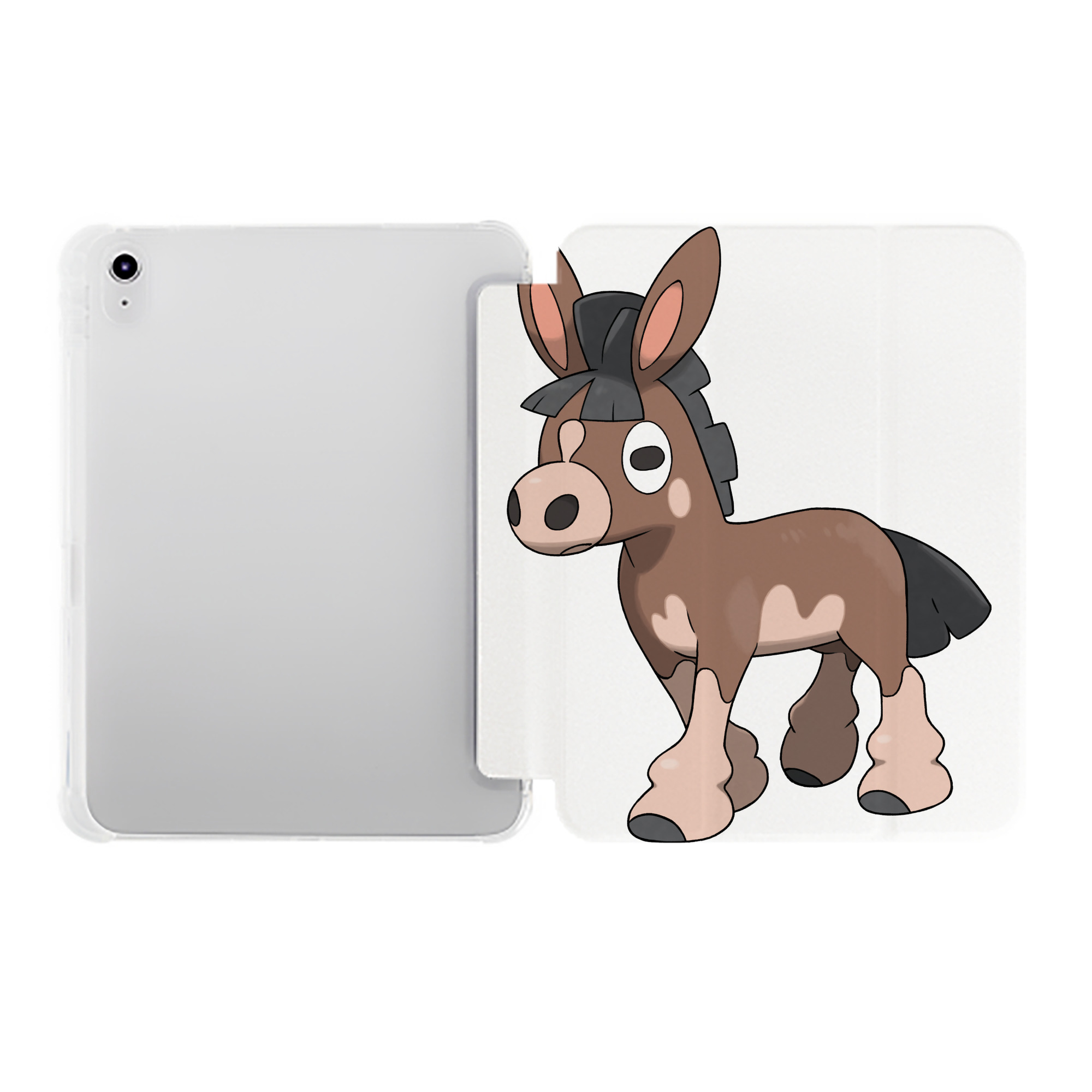 （画像用） ポケットモンスター Pokémon IPad ケース ペン収納付き 三つ折りスタンド PUレザー×シリコン 対応機種9.5/10.5/10.9インチ